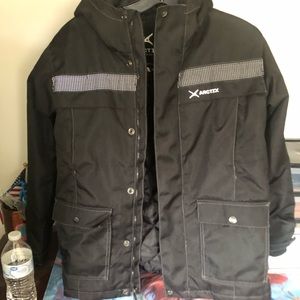 EUC Arctix black winter jacket Sz L 8K